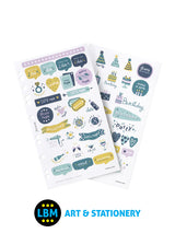 Everyday Fun Days Assorted Stickers Personal A5 Multifit Refill 132835