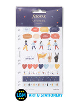Together Assorted Stickers Personal A5 Multifit Refill 132805