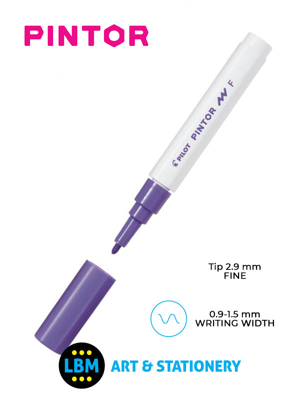 Pintor Fine Bullet Tip Marker Pen 2.9mm Tip - Choose Colour - SW-PT-F