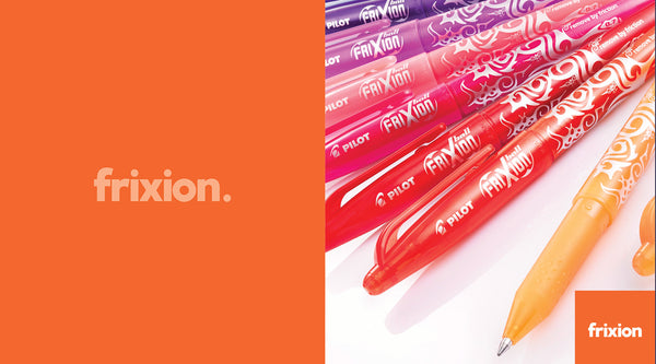 Pilot FriXion Erasable Pen Range - Available to Order Online