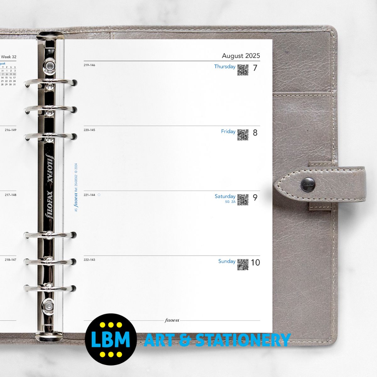 2025-2026 A5 size Mid Year Academic Diary Week On Two Pages - Organiser - 25-68562