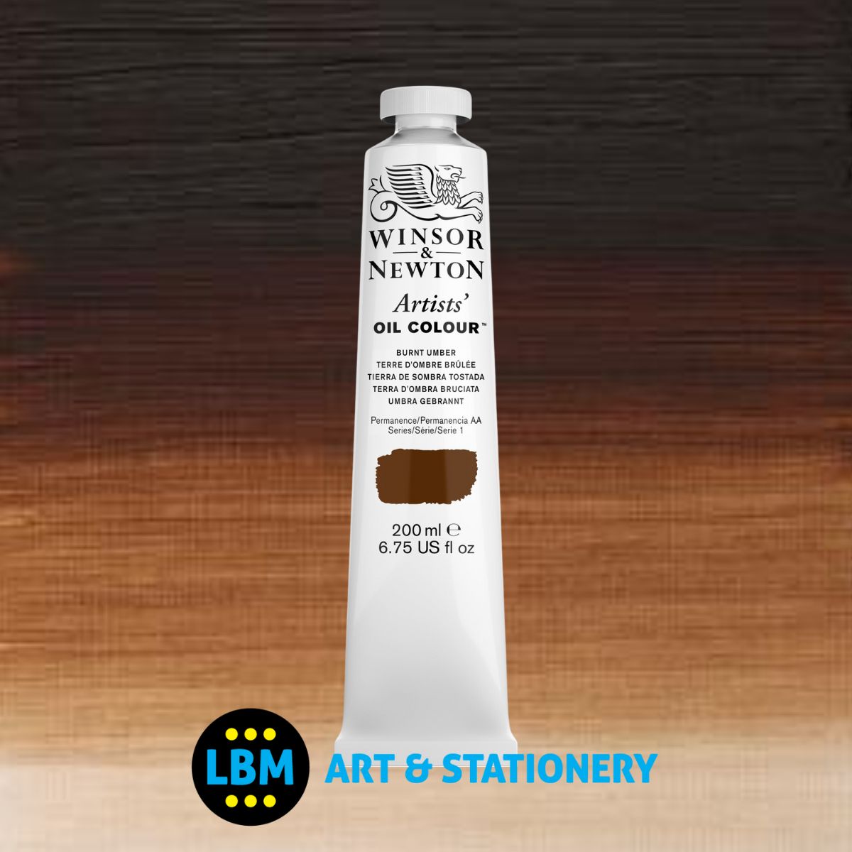 Artists' Oil Colour - Burnt Umber