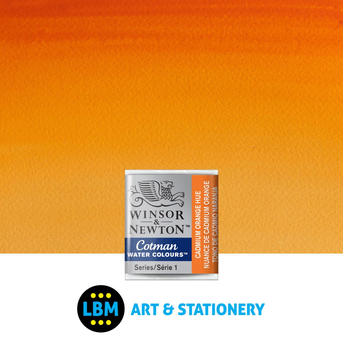 Cotman Watercolour - Cadmium Orange Hue