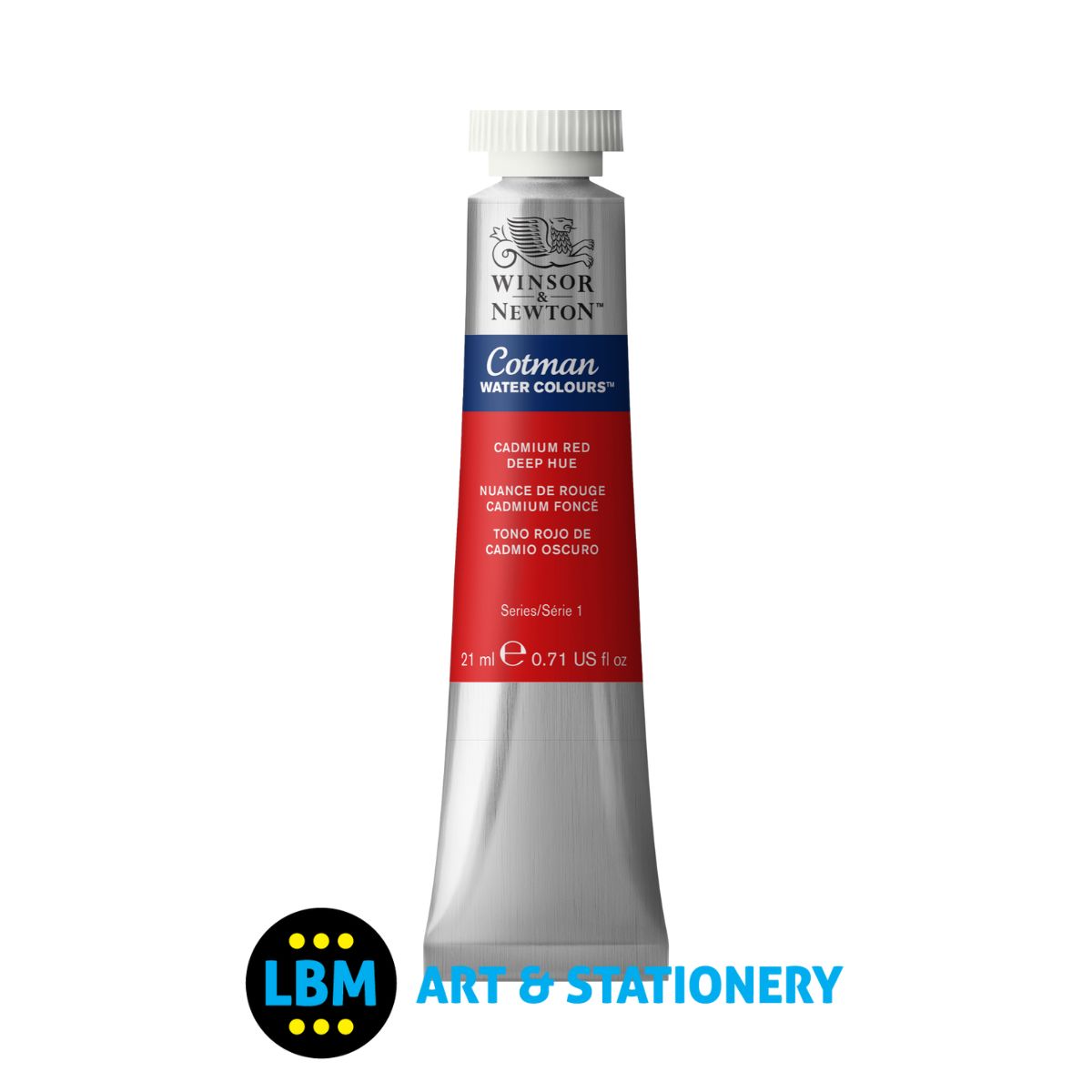 Cotman Watercolour - Cadmium Red Deep Hue