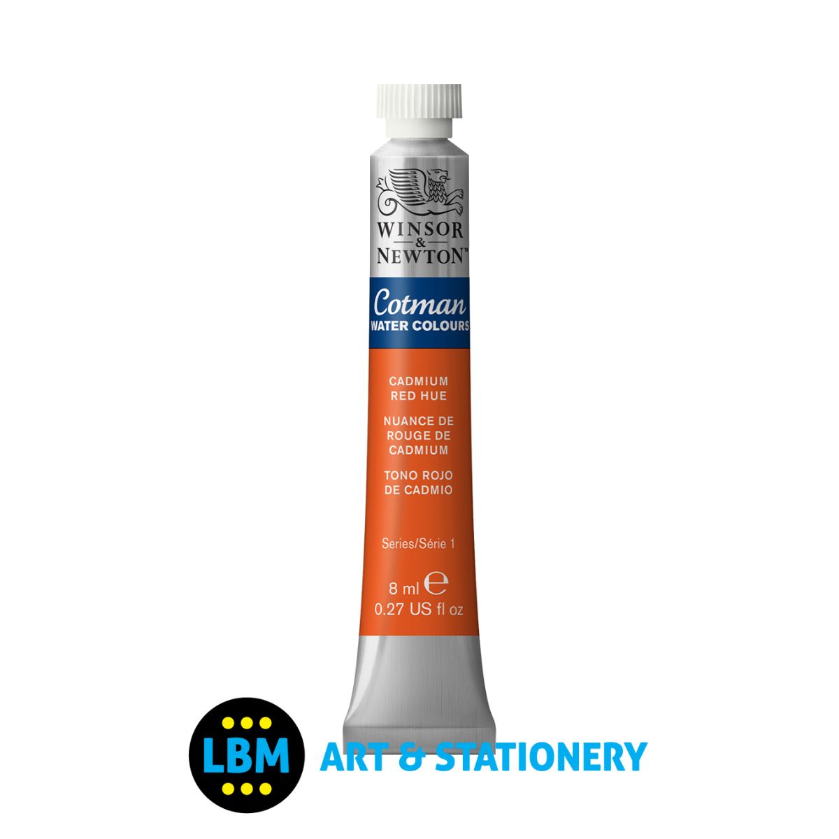 Cotman Watercolour - Cadmium Red Hue