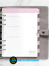 Confetti 2024 A5 Diary Week On Two Pages Refill 24-68591