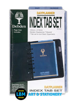 Desk size Index 7-Tab Set Index Divider Insert Refill DK1018