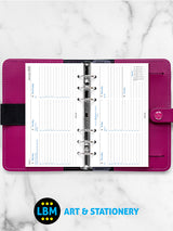 2023 Personal Diary Refill Week On Two Pages Horizontal Layout 23-68420