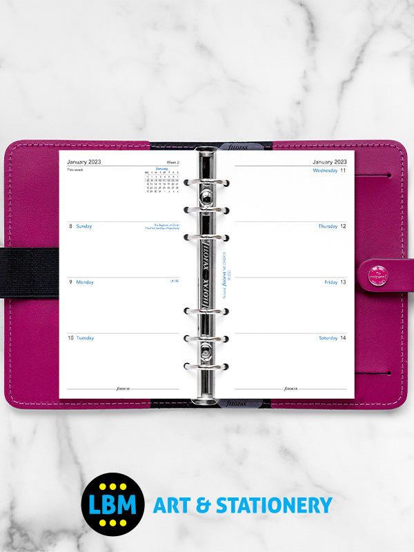 2023 Personal Diary Refill Week On Two Pages Sunday Start 23-68419