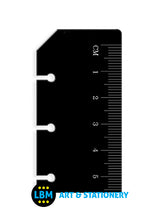 A4 size Black Ruler / Today Page Marker Organiser Refill 293609