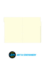 A4 size Blank Plain Tab Index Cream Divider Organiser Refill 291683