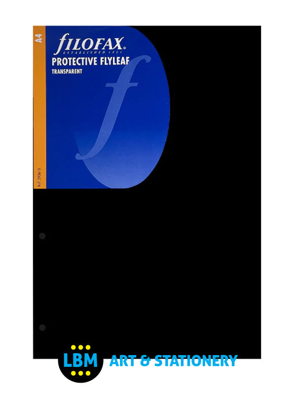 A4 size Transparent Protective Flyleaf Insert Refill 293615
