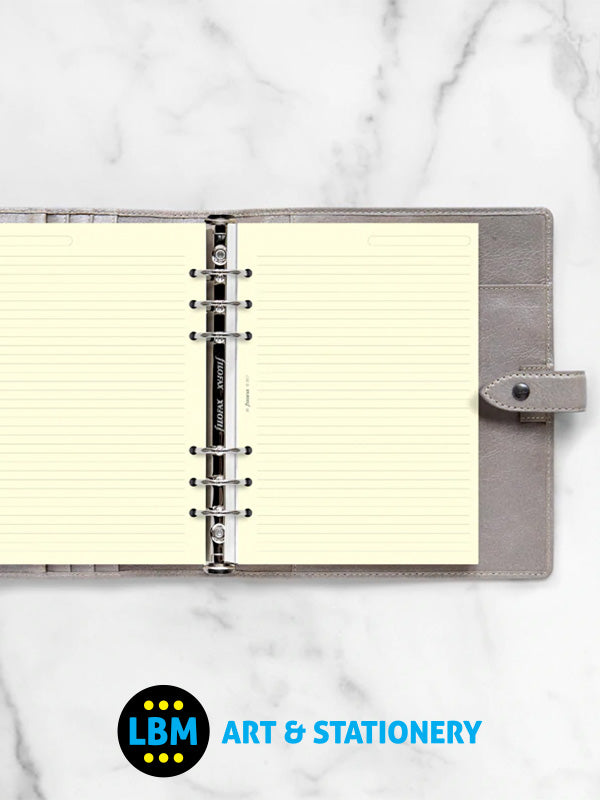 A5 size Cream Ruled Lined Notepaper Organiser Refill 343032 - LBM Art & Stationery Store