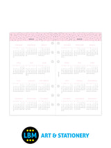 Confetti 2022 Personal size Diary Week On Two Pages Refill 22-68491