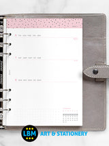 Confetti 2023 A5 Diary Week On Two Pages Refill 23-68591