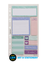 Expressions Assorted Sticky Note Set Personal A5 Refill 132722