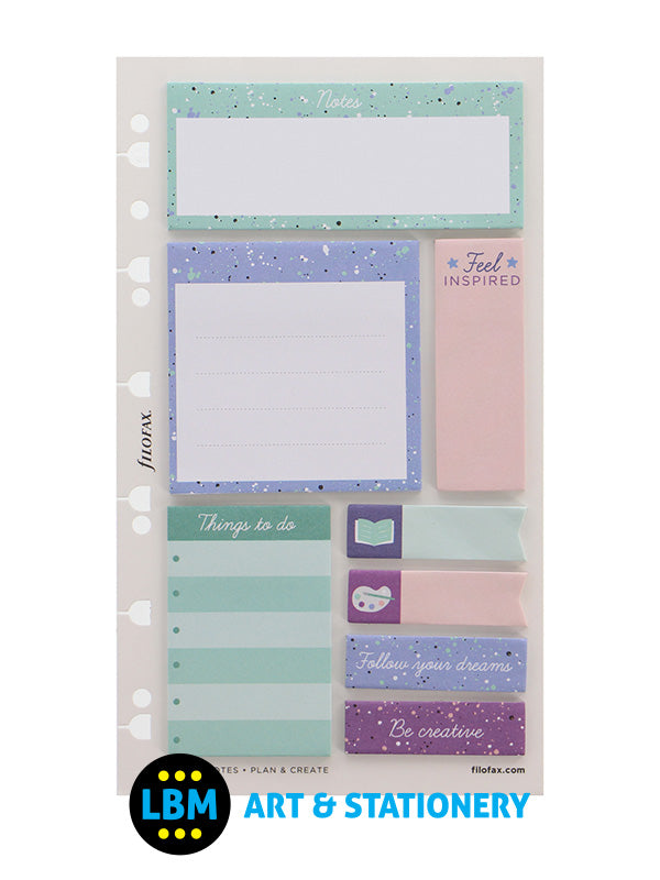 Expressions Assorted Sticky Note Set Personal A5 Refill 132722