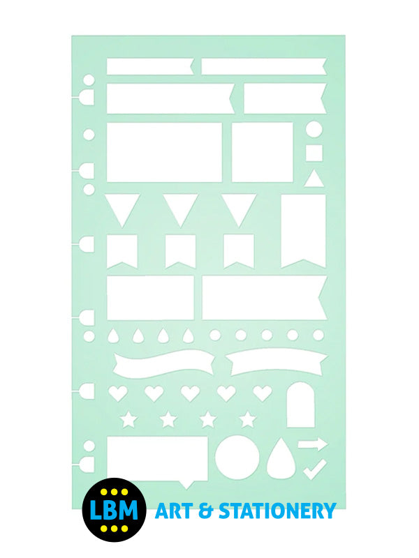 Personal Size Planning Stencil Multifit Refill 132780