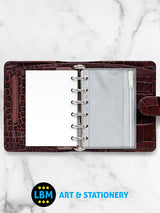 Filofax Pocket size Zip Closure Envelope Zipper Wallet Organiser Refill 213618 - LBM Art & Stationery Store