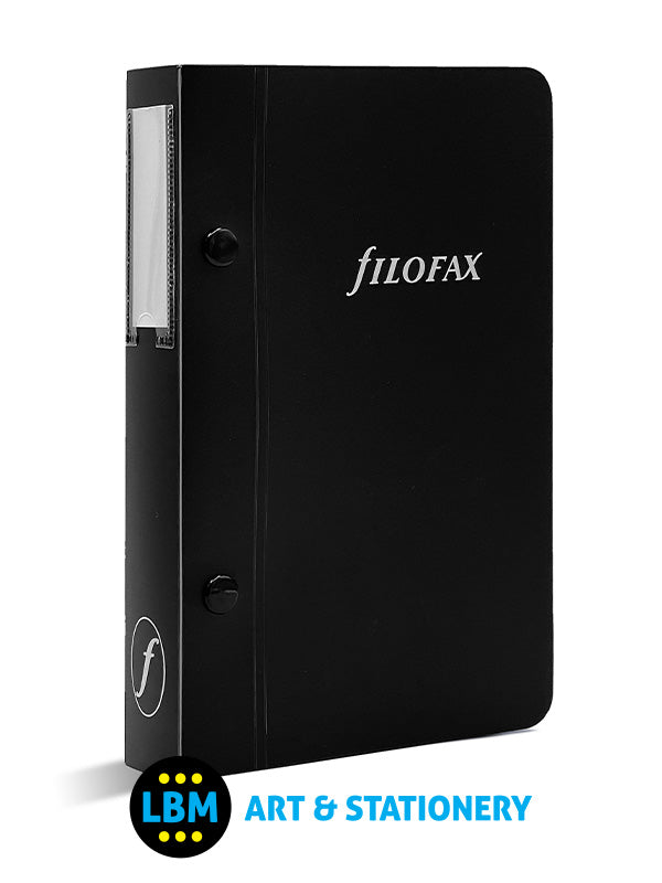 Filofax Storage Binder Black for Personal Size Insert Sheets 133705 - LBM Art & Stationery Store