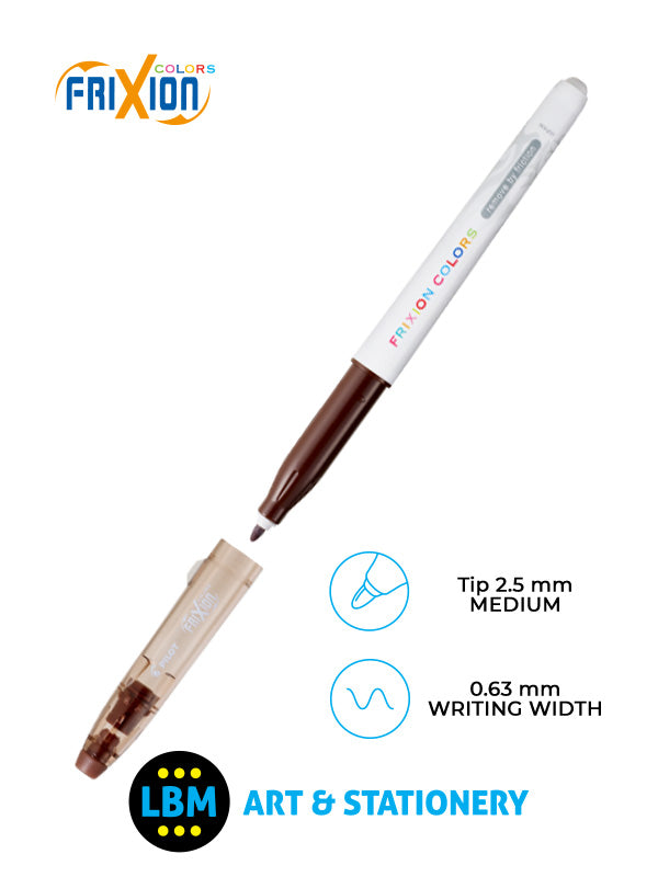 FriXion Erasable Colours Pen 2.5mm Tip - Choose Colour - SW-FC - LBM Art & Stationery Store