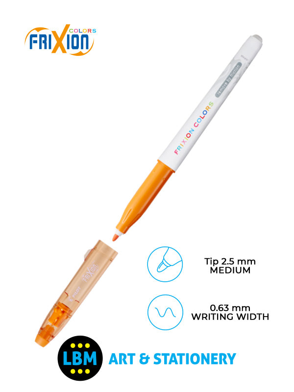 FriXion Erasable Colours Pen 2.5mm Tip - Choose Colour - SW-FC - LBM Art & Stationery Store