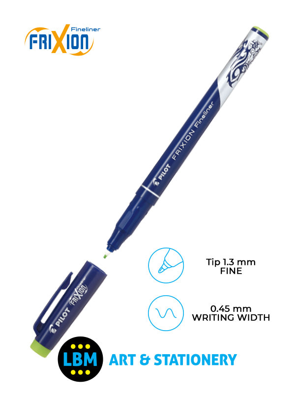 Colouring Kit of 5 FriXion Fineliner Marker pens - Fine Tip