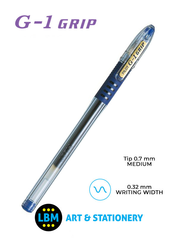 G-107 Grip Gel Ink Rollerball Pen - Choose Colour - BLGP-G1-7