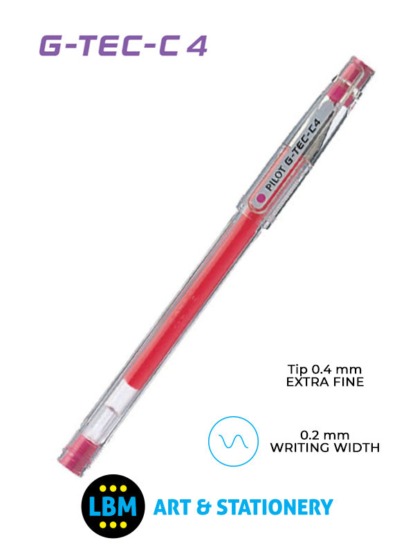 G-Tec-C4 Microball Rollerball Pen - Choose Colour - BL-GC4