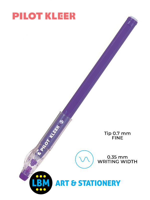 KLEER Erasable Ballpoint Pen - Choose Colour - BL-LFP7