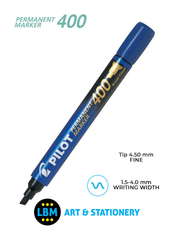 Permanent Marker 400 Pen 4.5mm Tip - Choose Colour - SCA-400