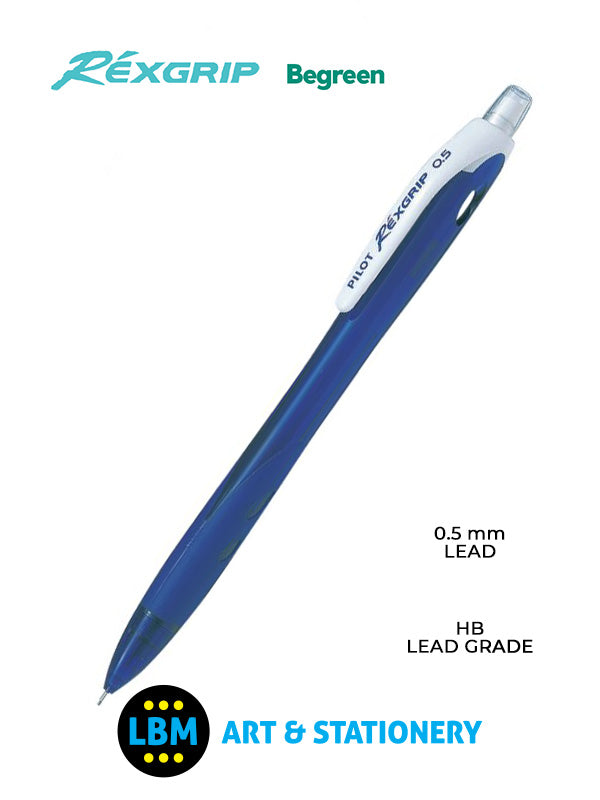 RexGrip Mechanical Pencil - HRG-10R-BG
