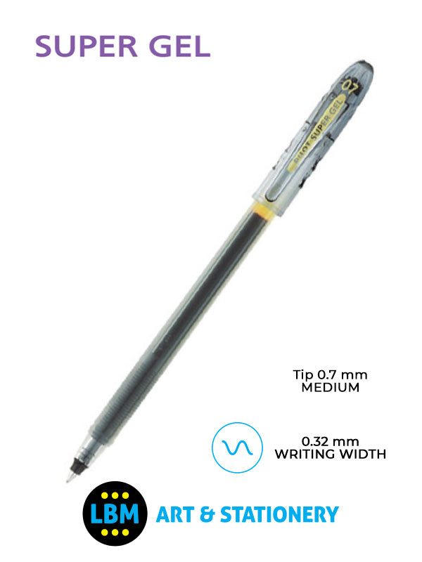 Super Gel Rollerball Pen 0.7mm - Choose Colour - BL-SG-7