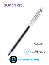 Super Gel Rollerball Pen 0.7mm - Choose Colour - BL-SG-7