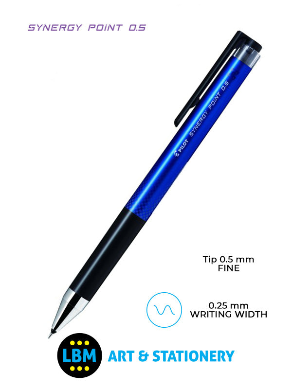 Pilot Synergy Point 0.5 Gel Ink Rollerball Pen BLRTSNP5 LBM UK Ltd LBM Art & Stationery Store Pilot Synergy Point 0.5 Gel Ink Rollerball Pen BLRTSNP5 LBM UK Ltd LBM Art & Stationery Store