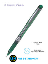 V5 Grip Hi-Tecpoint Rollerball Pen - Choose Colour - BXGPN-V5