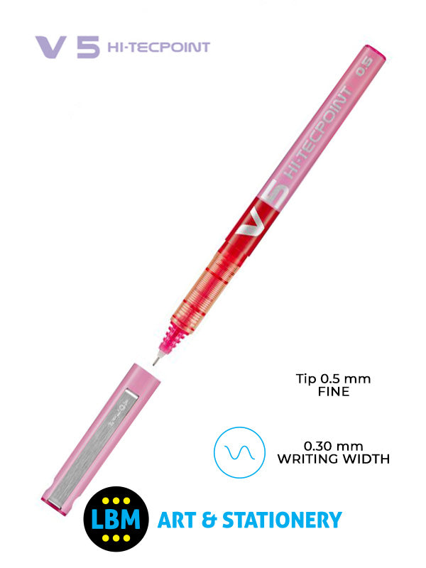 V5 Hi-Tecpoint Rollerball Pen - Choose Colour - BX-V5