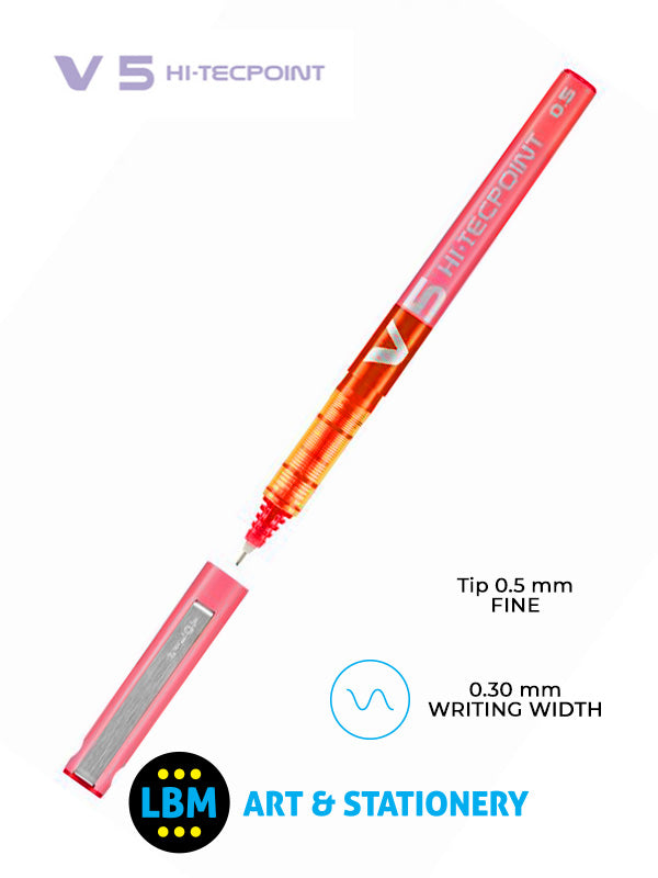 V5 Hi-Tecpoint Rollerball Pen - Choose Colour - BX-V5