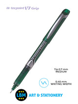 V7 Grip Hi-Tecpoint Rollerball Pen - Choose Colour - BXGPN-V7