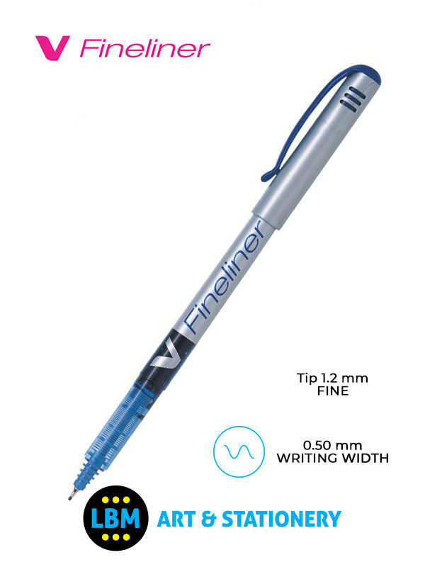 V Fineliner Pen 1.2mm Tip - Choose Colour - SW-V-PP - LBM Art & Stationery Store